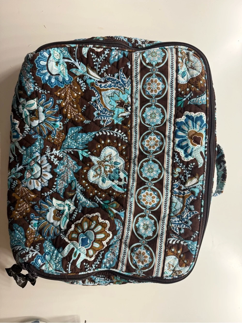 Vera Bradley Java Blue Travel Organizer Bag